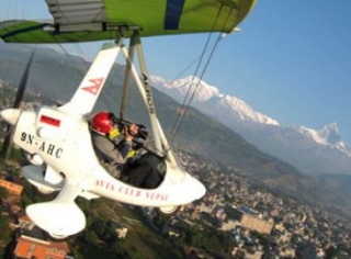  Voo sobre os Altos Alpes em ultraleve 